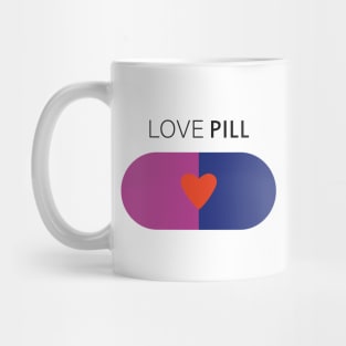 Valentine cupid love pill for romantic lovers soulmates Mug